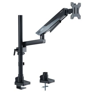 Humanmotion Humanex TX02-1PG Single Gaming Inverted Monitor Arm Matte Black/Titanium Grey