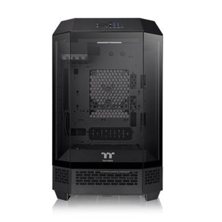Thermaltake CA-1Y4-00S1WN-00 The Tower 300 Tempered Glass mATX Case - Black