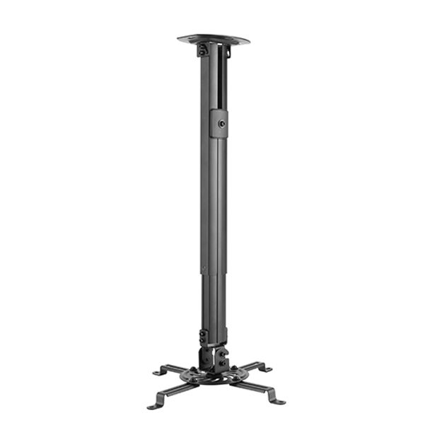 Brateck PRB-18M Steel Projector Ceiling Mount in Black Fit most Projectors Up to 13.5kg