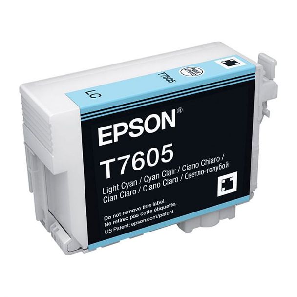 Epson C13T760500 760 UltraChrome HD Light Cyan Ink Cartridge