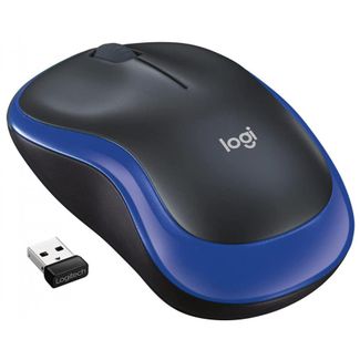 Logitech 910-002502 M185 Wireless Mouse - Blue