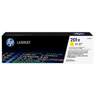 HP 201X High Yield Yellow Original LaserJet Toner Cartridge CF402X