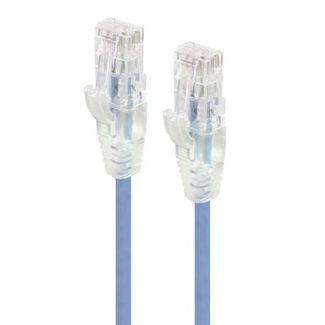 Alogic C6S-02BLUR 2m Blue Ultra Slim Cat6 Network Cable - Series Alpha