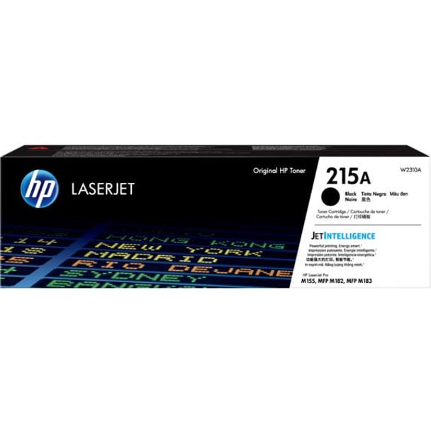 HP 215A Black Original LaserJet Toner Cartridge, W2310A