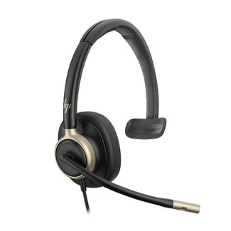 POLY C01F8AA Mission 815 Monaural USB Wired Headset PU Leather Ear Cushion