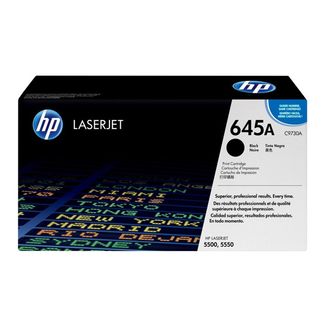 HP C9730A 645A BLACK TONER 13000 PAGE YIELD FOR CLJ 5500 5550