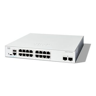 Cisco C1200-16P-2G C1200 Managed 16 Port Gigabit PoE+ Switch