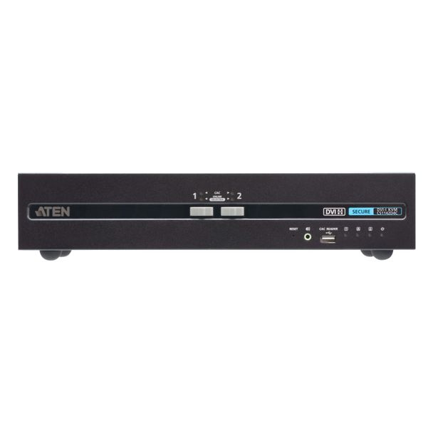 ATEN CS1142D4C-AT-U 2-Port USB DVI Dual Display Secure KVM Switch