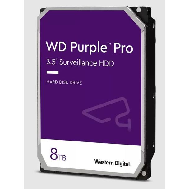 WD Purple Pro WD8002PURP 3.5" 7200RPM Surveillance HDD 8TB