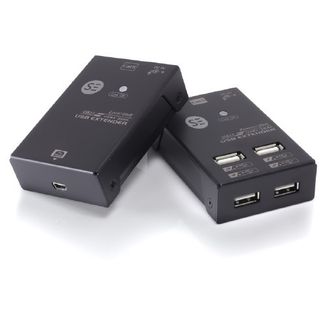 Serveredge SE50UEX4P USB 2.0 4-Port Rangeboost Ethernet - 50meters 4-Port USB Extender over Cat5e/Cat6 Cable
