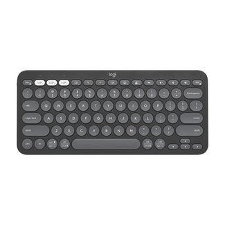 Logitech 920-011753 Pebble Keys 2 K380S Slim Bluetooth Wireless Keyboard Tonal Graphite