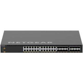 Netgear XSM4340V-100AJS 24-Port Managed Layer 3 Stackable PoE++ Switch with SFP+ and SFP28