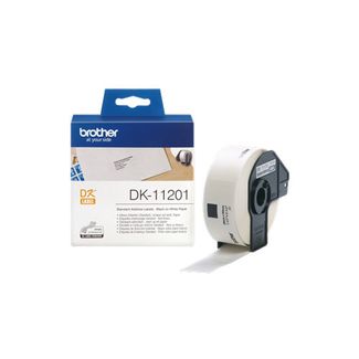 Brother DK11201 WHITE STD ADDRESS LABELS 29mm*90mm 400 LABELS PER ROLL