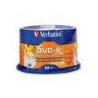 Verbatim DVD-R 16X 50Pcs Printable V95137
