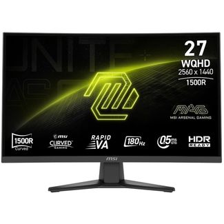 MSI MAG 275CQF E18 27" QHD 180Hz VA Curved Gaming Monitor