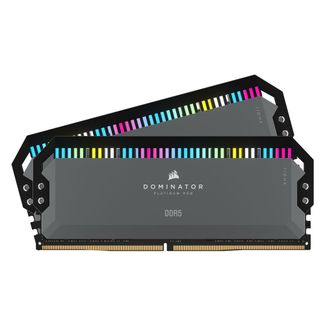 Corsair CMT32GX5M2B5600Z36 Dominator Platinum RGB 32GB (2x16GB) DDR5 UDIMM 5600Mhz C36 1.25V Memory for AMD