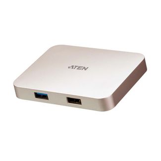 Aten UH3235-AT USB-C ULTRA Mini Gaming Dock with Power Pass-Through