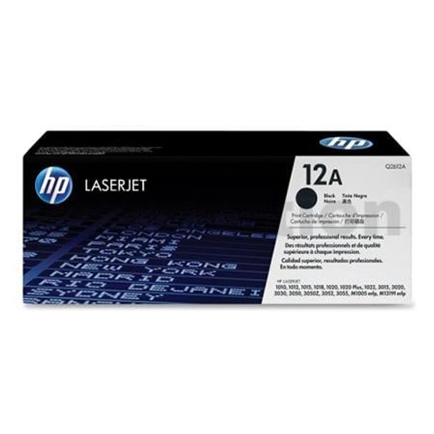 HP Q2612A Black Toner Cartridge
