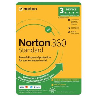 Norton 21432815 360 Standard 10GB 1 User 3 Devices OEM 1Y