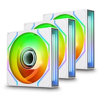 Thermaltake CL-F254-PL12SW-A SWAFAN 120 EX INFINITY ARGB 120mm White Fan 3 Pack