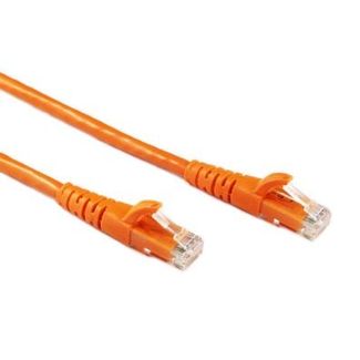 AKY CB-CAT6A-0.5ORG Cat6A Gigabit Network Patch Lead Cable 0.5M Orange