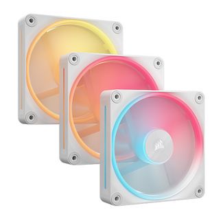 Corsair CO-9051054-WW iCUE LINK LX120R RGB White 120mm RGB Fan Triple Pack