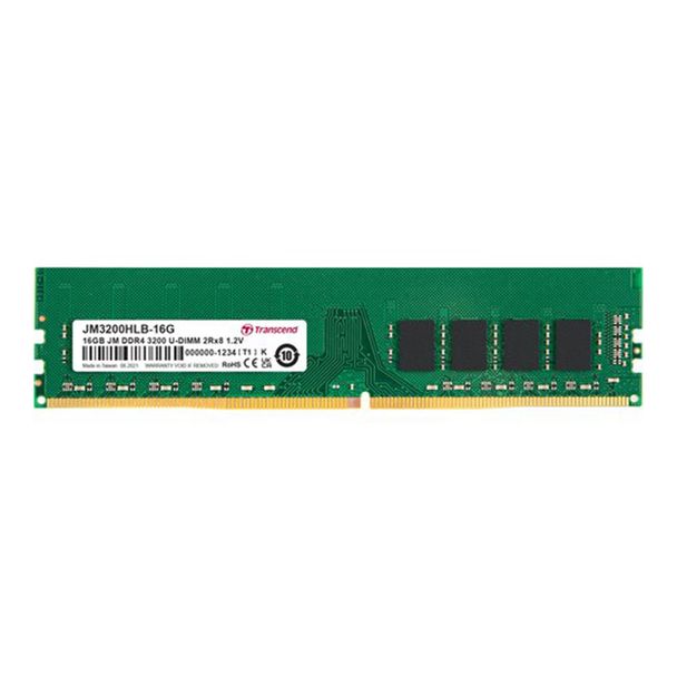 Transcend JM3200HLB-16G JetRAM 16GB DDR4 3200MHz Desktop Memory