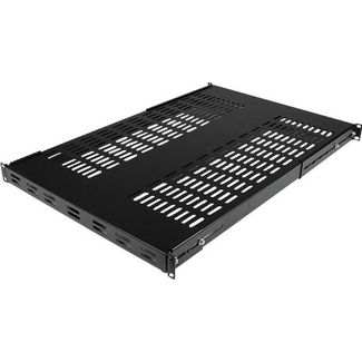 StarTech ADJSHELFHDV 1U Adjustable Vented Rack Mount Shelf