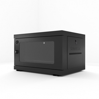 Serveredge CBN-6RU-64WM 6RU Fully Assembled Wall Mounted Cabinet - 600W x 453D x 383H