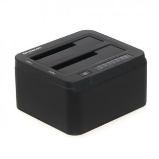 Simplecom SD322 Aluminium Dual Bay USB3.0 Dcoking Station for 2.5" and 3.5" SATA HDD