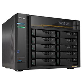 Asustor Lockerstor 10 AS6810T 10-Bay Diskless NAS Ryzen V3C14 Quad-Core CPU 16GB RAM