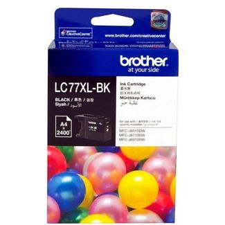 Brother LC-77XLBK LC77XLBK - High Yield Black Ink Cartridge