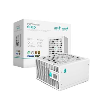 DeepCool R-PQA00G-FD1W-JGAU-V1 Gamer Storm PQ1000G 1000W 80+ Gold PCIe 5.1 ATX 3.1 Fully Modular Power Supply White