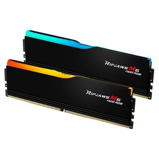 G.Skill F5-6000J2836G32GX2-RM5NRK Ripjaws M5 Neo RGB Black 64GB (2x32GB) 6000MHz DDR5 AMD EXPO Desktop Memory
