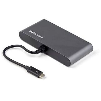 StarTech TB3DKM2HDL THUNDERBOLT 3 MINI DOCK - DUAL MONITOR HDMI 4K 60HZ - 2X USB-A 3 YR