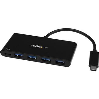 StarTech HB30C4AFPD 4 Port USB C Hub w/ PD - C to A USB 3.0
