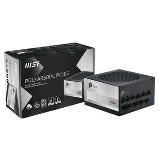 MSI PRO A850PL PCIE5 850W 80+ Platinum PCIe 5.1 ATX 3.1 Fully Modular Power Supply