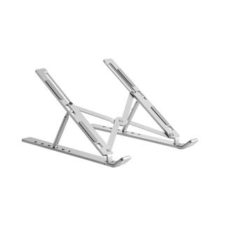 Brateck LPS03-3-03 Portable 6-Level Adjustable Aluminum Laptop Riser Silver
