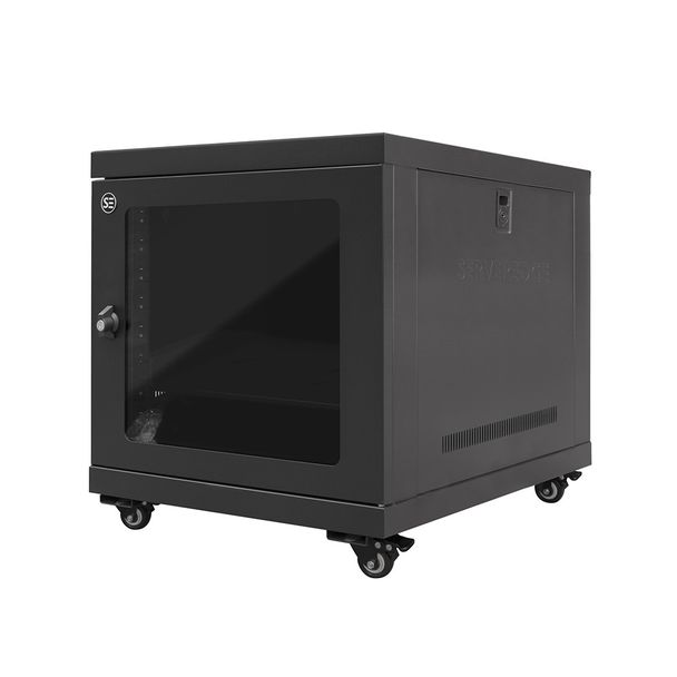Serveredge CBN-9RU-66SFS 9RU Fully Assembled Free Standing Cabinet - 600W x 600D x 589H