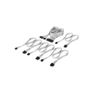 Corsair CP-8920374 Elite Premium Individually Sleeved Type-4 PSU Cables Starter Kit White