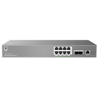 Grandstream GWN7801P Pro Enterprise Layer 2+ Managed PoE Network Switch 8xGigE 2x2.5 Gig SFP 120 Watt PoE+