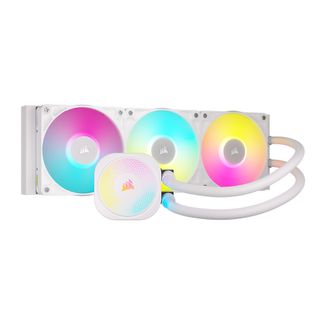 Corsair CW-9061021-WW iCUE LINK TITAN RX RGB 360mm AIO Liquid CPU Cooler White