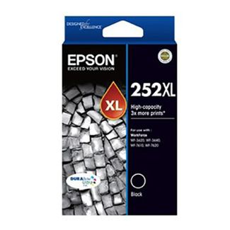 Epson C13T253192 252 Black High Yield Ink Cartridge  