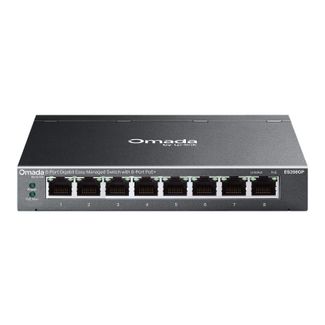 TP-Link ES208GP Omada 8-Port Gigabit Easy Managed Switch with 8-Port PoE+