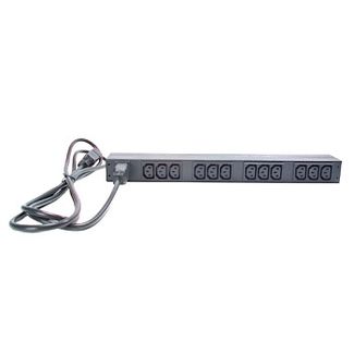 APC Rack PDU, Basic, 1U, 16A, 208/230V AP9565