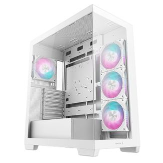 DeepCool R-CG580-WHADA4-G-1 CG580 4F White Panoramic ATX Mid-Tower Case