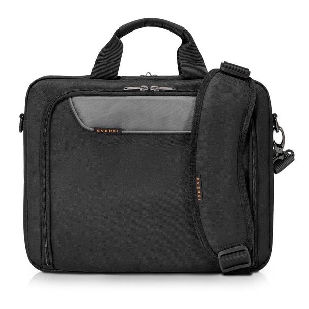 Everki EKB407NCH14-ECO 14.1 " Advance Eco Briefcase Laptop Bag Black