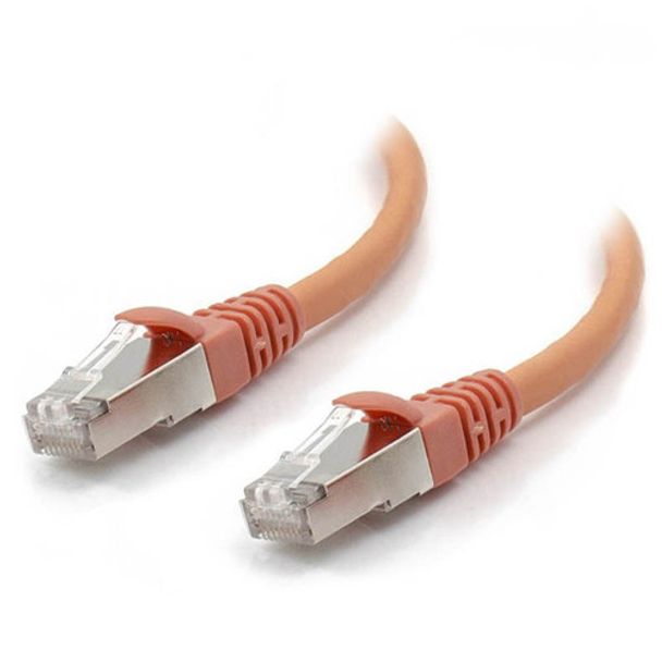 Alogic C6A-03-ORANGE-SH 3m Orange 10GbE Shielded CAT6A LSZH Network Cable