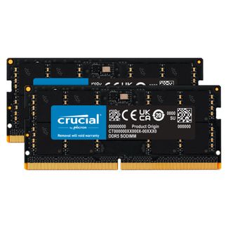 CRUCIAL CT2K64G56C46S5 128GB KIT (2x64GB) DDR5 5600MHz CL46 SODIMM Laptop Memory