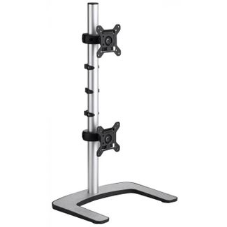 Atdec VFS-DV DUAL Monitor Desk Stand UP TO 27" & 12KG PER VESA(100x100) VERTICAL MountED 10YR